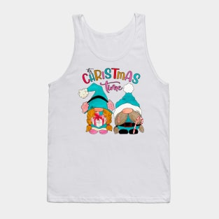 Christmas Gnomes Tank Top